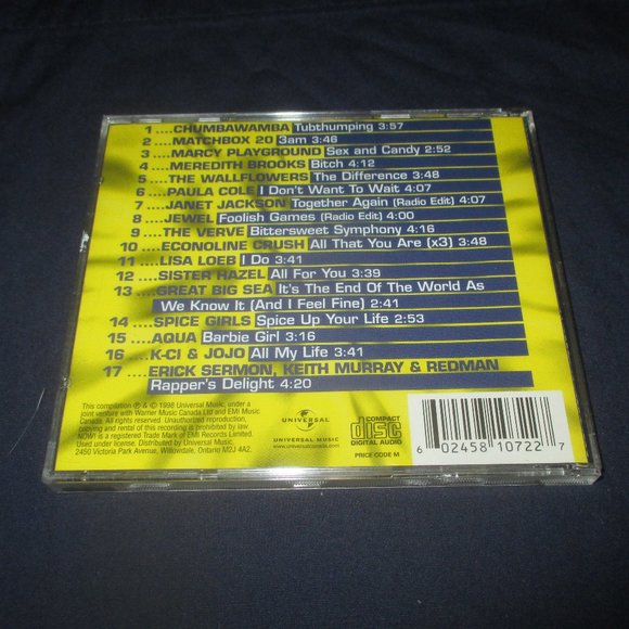Now!, Vol. 3 by Various Artists (CD, 1998, EMI Music Distribution) - Picture 3 of 3